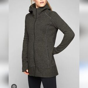Athleta CYA Stronger Fleece Charcoal